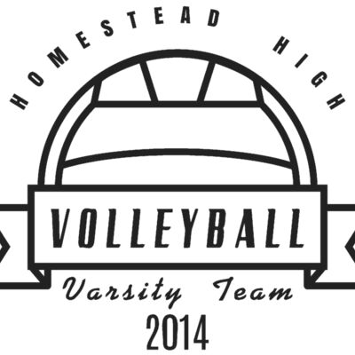 Volleyball Template DNT001 BW Thumbnail