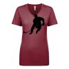 Next Level Apparel 1540 - Ladies' Ideal V-Neck Thumbnail