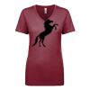 Next Level Apparel 1540 - Ladies' Ideal V-Neck Thumbnail