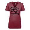 Next Level Apparel 1540 - Ladies' Ideal V-Neck Thumbnail