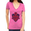 Tultex 214 - Ladies' Slim Fit Fine Jersey V-Neck Thumbnail