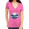 Tultex 214 - Ladies' Slim Fit Fine Jersey V-Neck Thumbnail