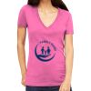Tultex 214 - Ladies' Slim Fit Fine Jersey V-Neck Thumbnail