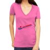 Tultex 214 - Ladies' Slim Fit Fine Jersey V-Neck Thumbnail