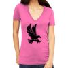 Tultex 214 - Ladies' Slim Fit Fine Jersey V-Neck Thumbnail