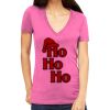 Tultex 214 - Ladies' Slim Fit Fine Jersey V-Neck Thumbnail