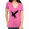 Tultex 214 - Ladies' Slim Fit Fine Jersey V-Neck Thumbnail