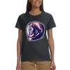 Gildan 100% Cotton Ladies T-Shirt Thumbnail