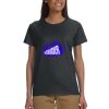 Gildan 100% Cotton Ladies T-Shirt Thumbnail