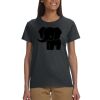 Gildan 100% Cotton Ladies T-Shirt Thumbnail