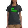 Gildan 100% Cotton Ladies T-Shirt Thumbnail
